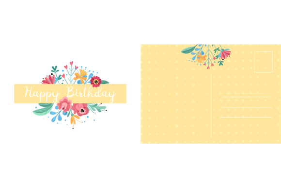 Download Happy Birthday Postcard. Holiday Card Wi - Postcard Collection