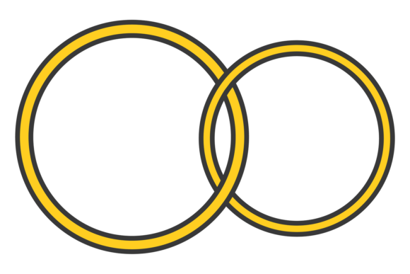 Download Golden Rings Together. Marriage Symbol. - Premium Resources